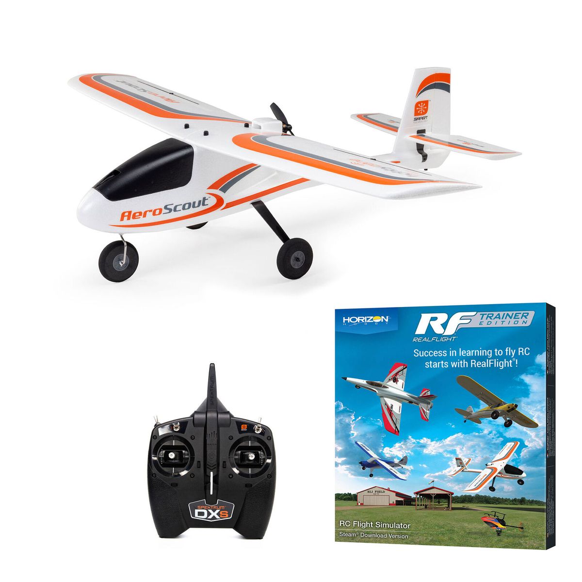 RC Airplane - HobbyZone AeroScout RTF