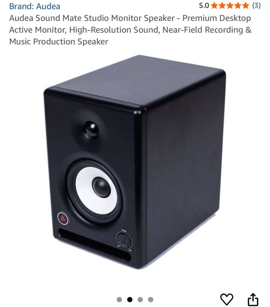 Audea Soundmate 60 Desktop Bookshelf Speaker