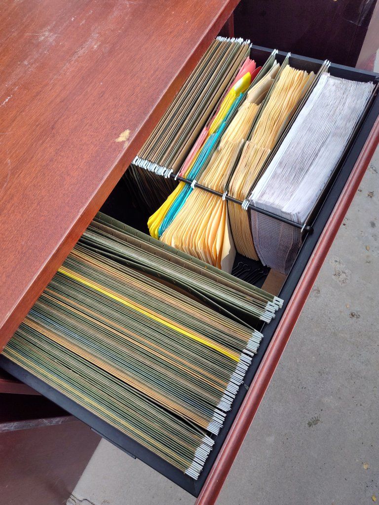 filing drawers