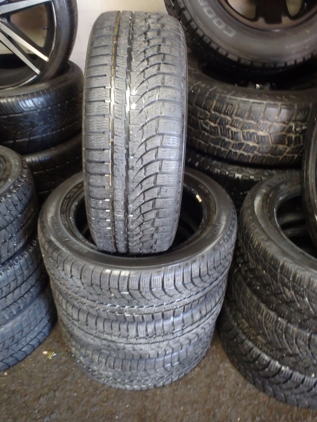 205/55R16 NOKIAN TYRES WR69 SET OF USED WINTER TIRES