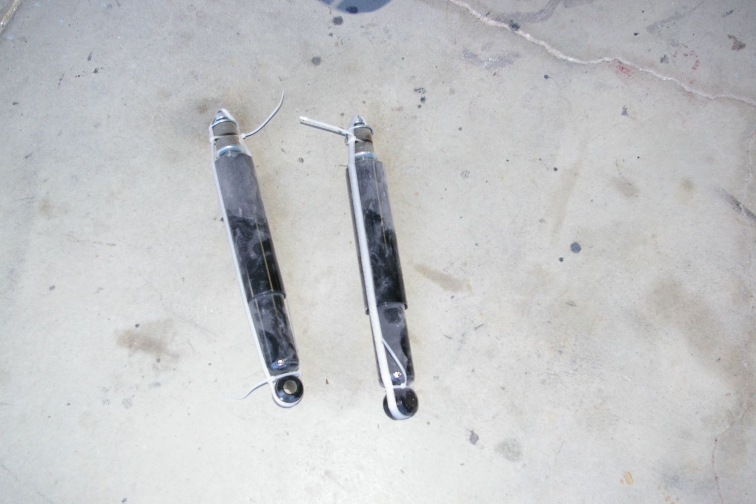 NEW PAIR of rear shock absorbers for 1953-1962 Corvette