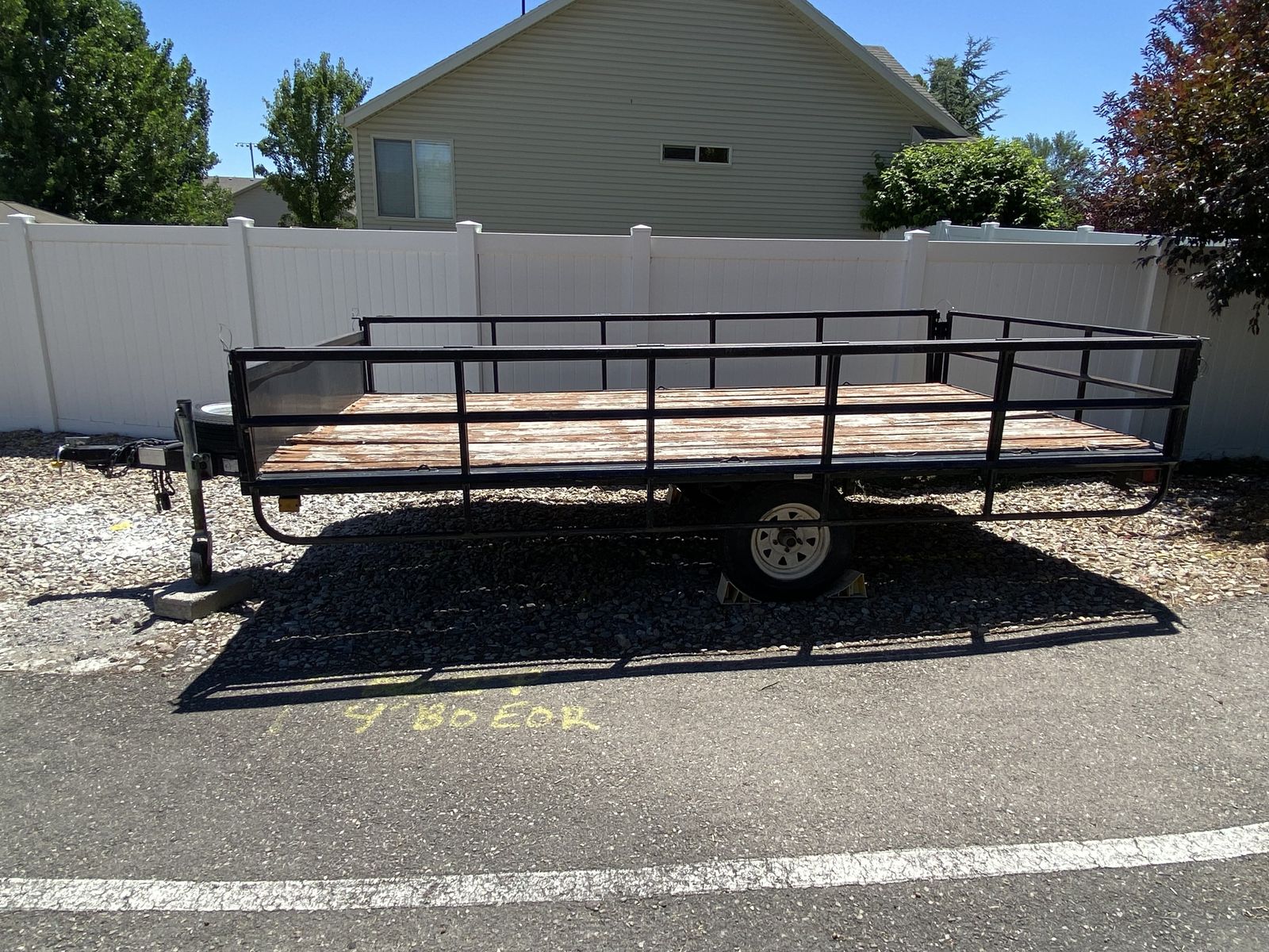 7'x12' Trailer w/ Side Ramps
