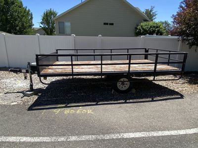 7'x12' Trailer w/ Side Ramps
