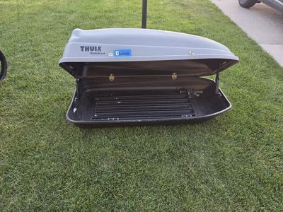 Thule Sidekick Rooftop Cargo Box W/Locks