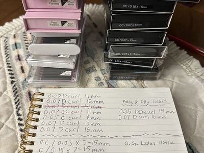 Addy & Olly / Barbarela / O.G. Lashes Eyelash Extension Trays - Various Curls & Lengths