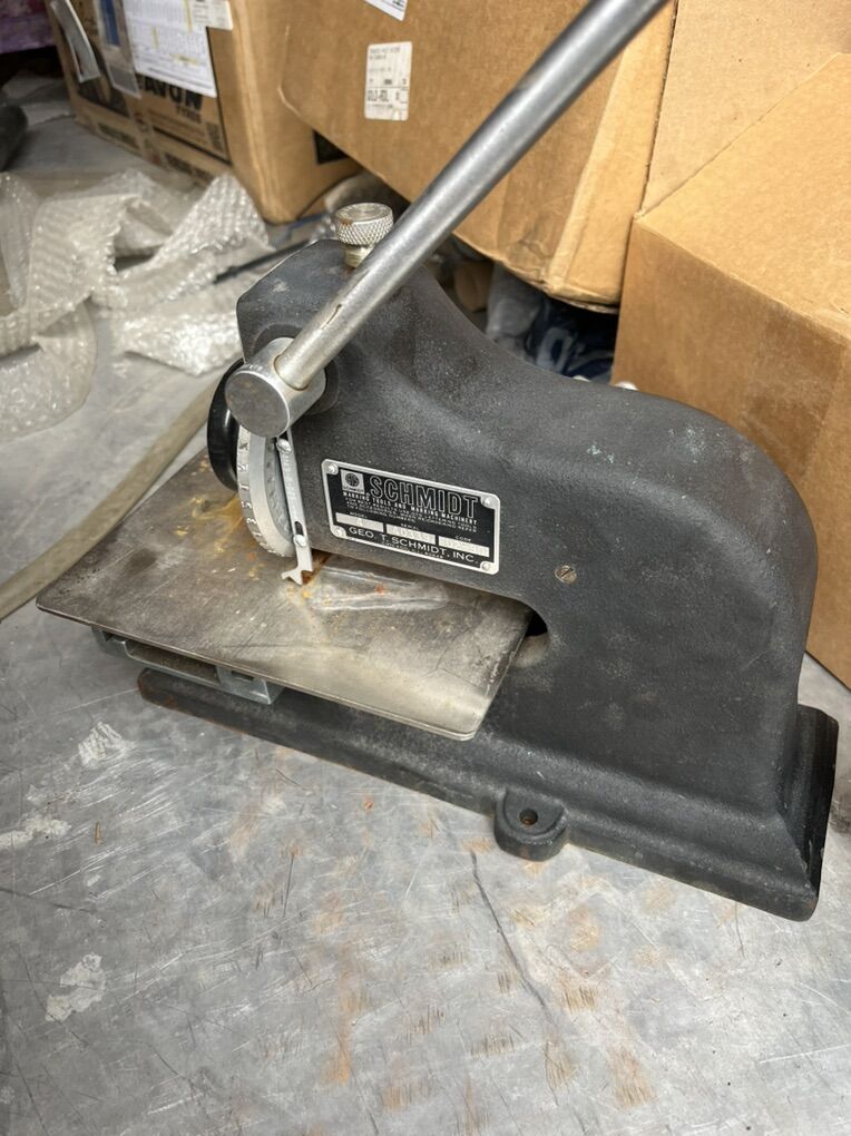 Geo T. Schmidt Marking Machinery $350