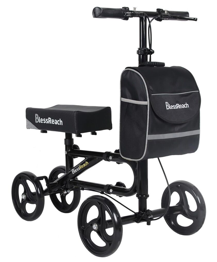 New Post Surgery Knee Scooter Replaces Crutches