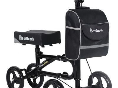 New Post Surgery Knee Scooter Replaces Crutches