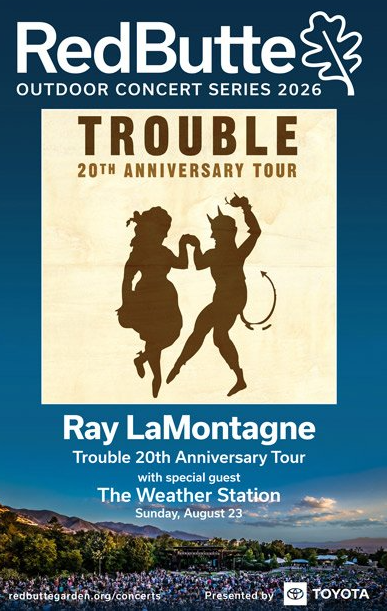 Ray LaMontagne at Red Butte 4 Tickets Available