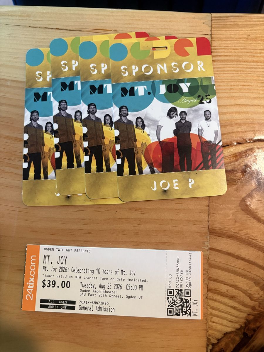 Mt joy tickets
