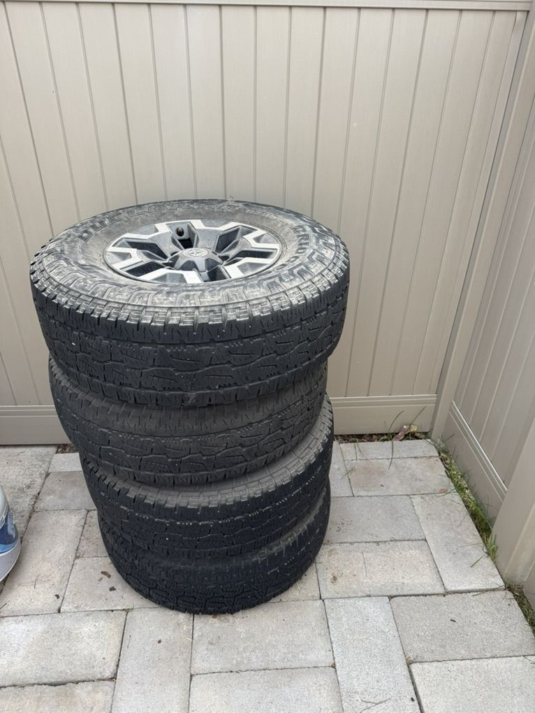 stock Tacoma Tires