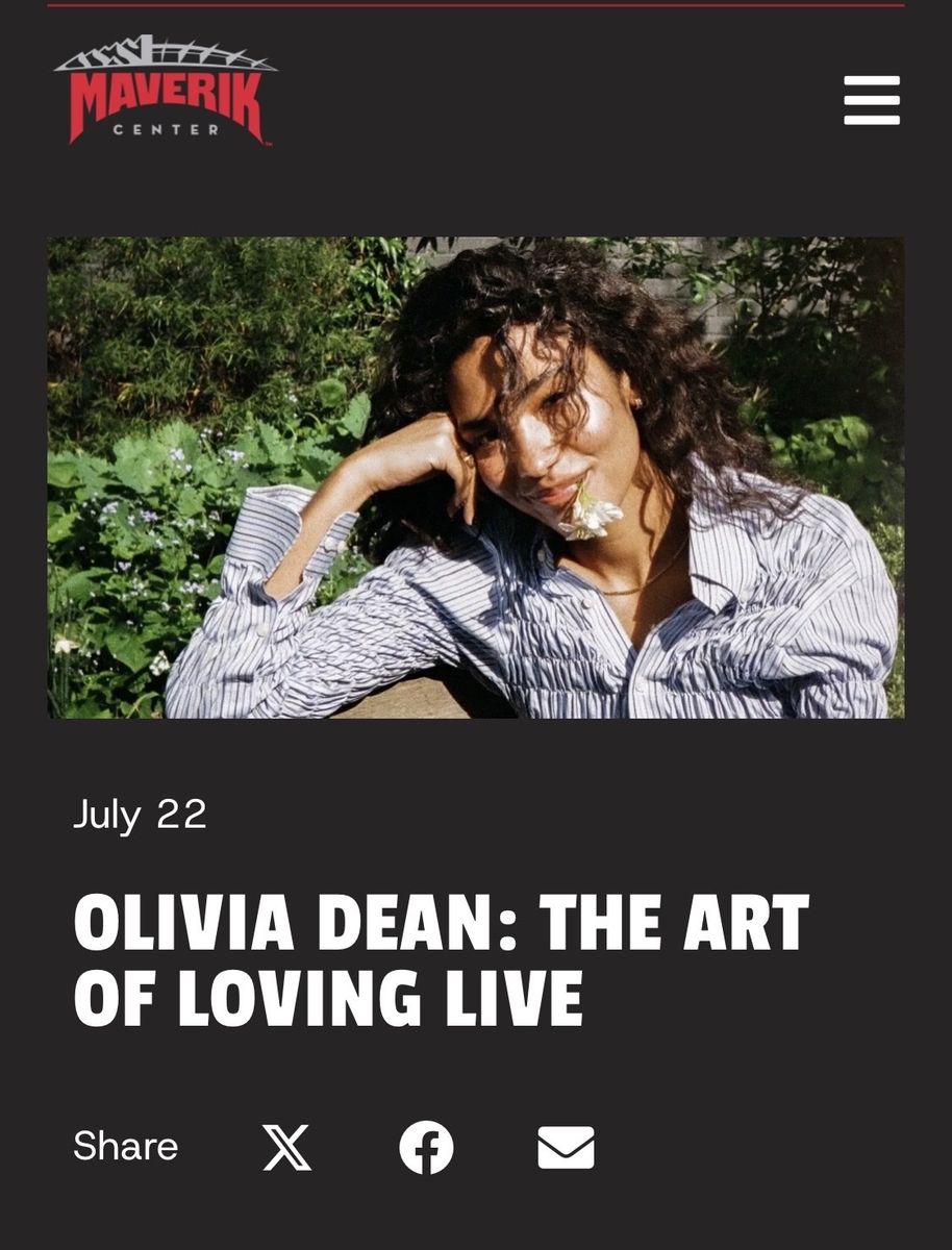 Tickets to Olivia Dean: The Art of Loving Live Concert Ticket July 22