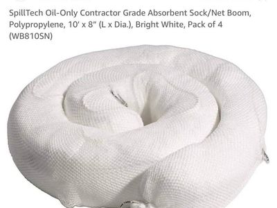 SpillTech Oil Obsorbers 10’ x 8” (Quantity 2)