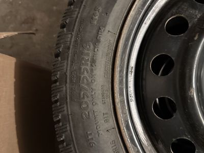 Cooper WeatherMaster - 205/55R16 - studded tires