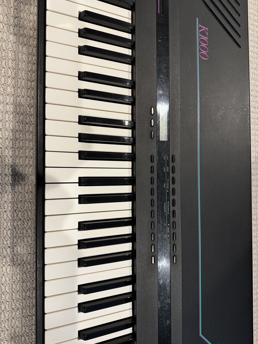 Kurzweil K1000 Synthesizer Classic 80s Sound