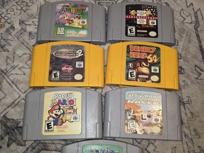 n64 games Authentic ( prices in description)
