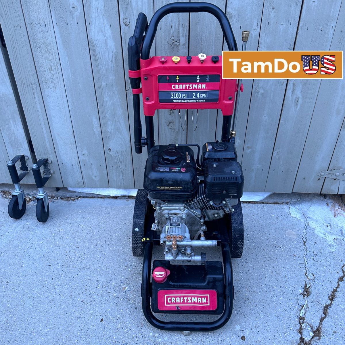 Craftsman 3100 PSI 2.4 GPM Premium Gas Pressure Washer Power Cleaner Engine