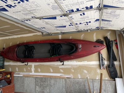 13’ Twin Heron Tandem Kayak (sit in) & Accessories