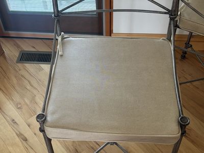 Heavy Metal Framed Barstools