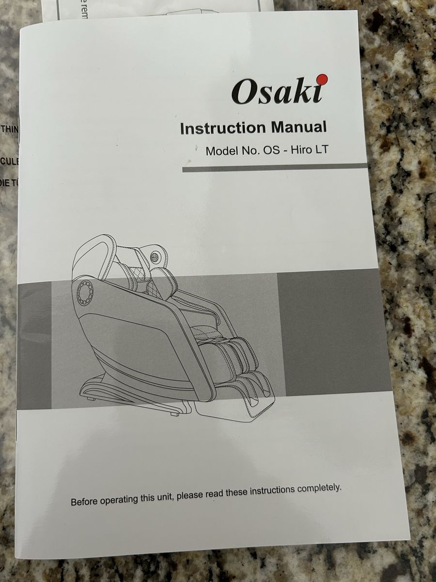 Osaki OS-Hiro LT Massage Chair