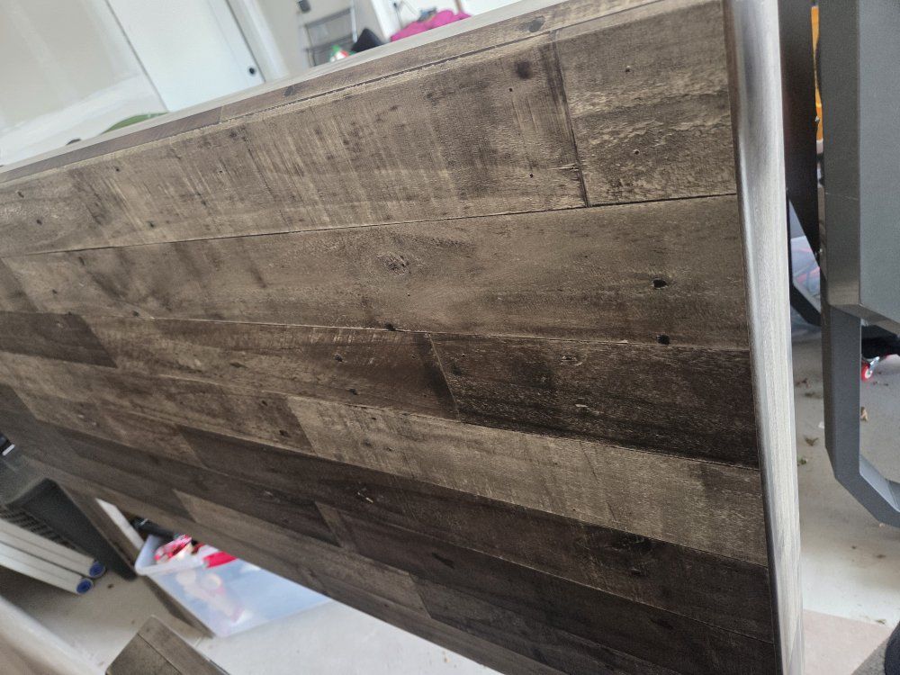 Rustic Farmhouse Style 5-Drawer Chest Dresser - Distressed Wood Look
