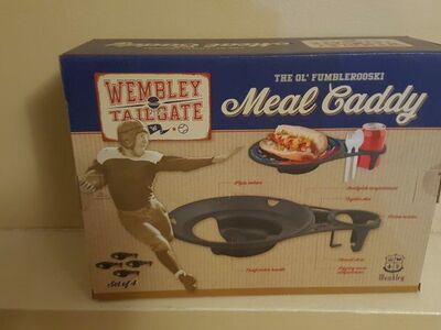 The Ol' Fumblerooski Meal Caddy with drink holder