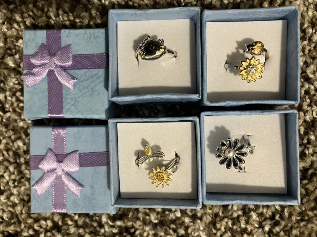 Fidget Spinning Rings