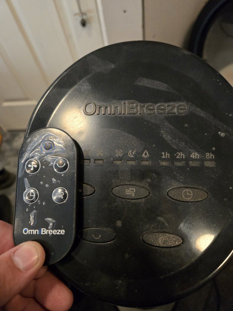 OmniBreeze Oscillating Tower Fan with Remote Control