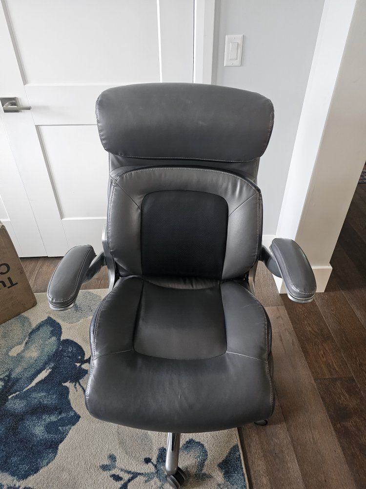 La-Z-Boy Westley Ergonomic Office Chair with Lumbar Support, Adjustable, 350lb Capacity