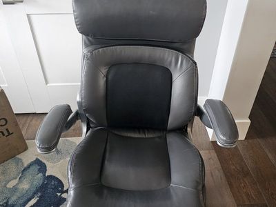 La-Z-Boy Westley Ergonomic Office Chair with Lumbar Support, Adjustable, 350lb Capacity