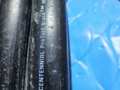 1.25 inch black poly pipe