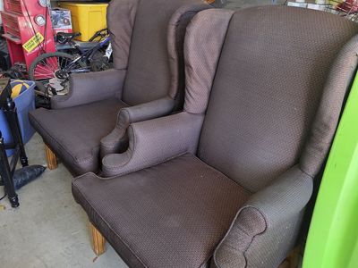 Wingback chairs