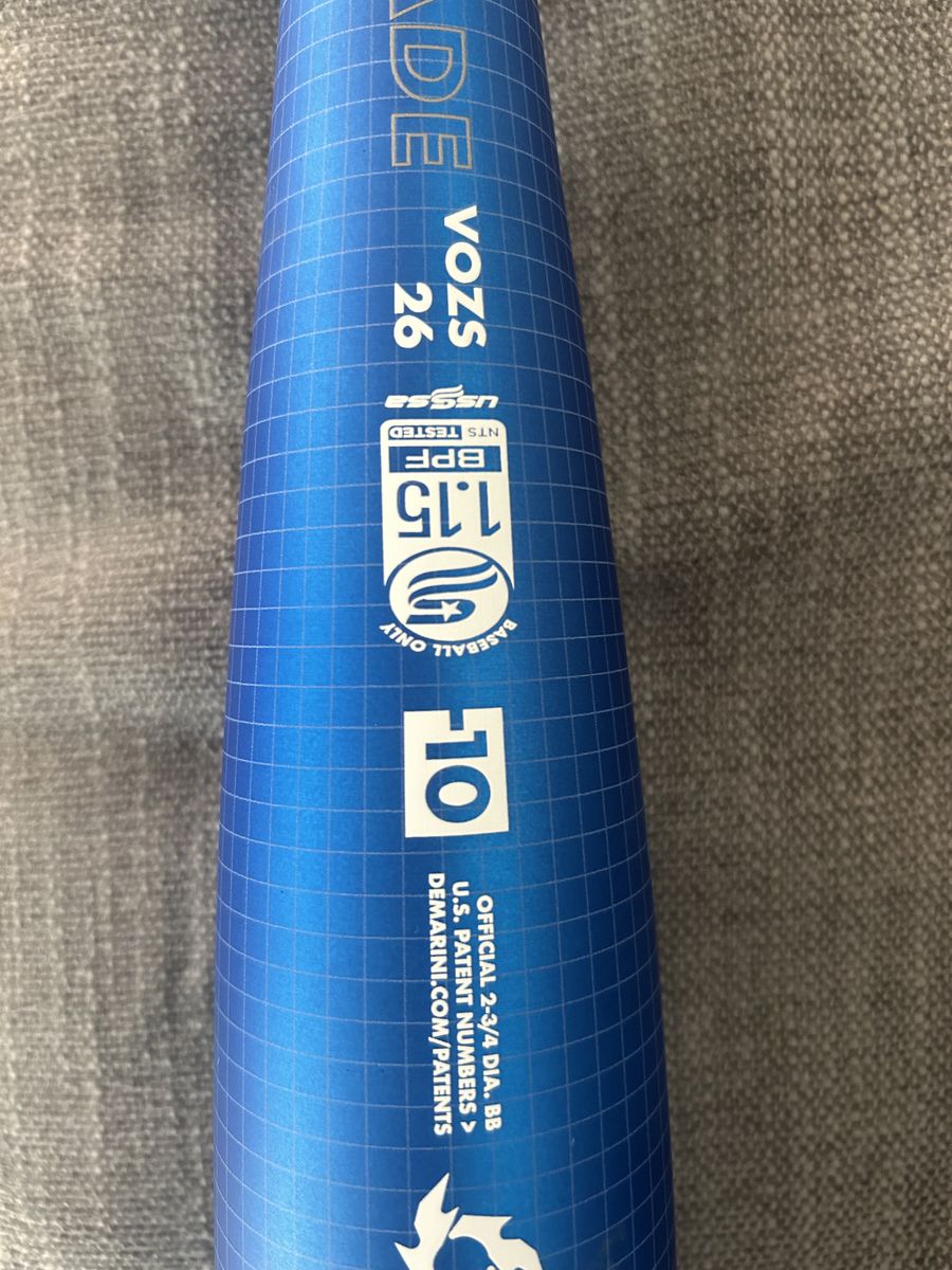 2026 Demarini Voodoo Baseball Bat