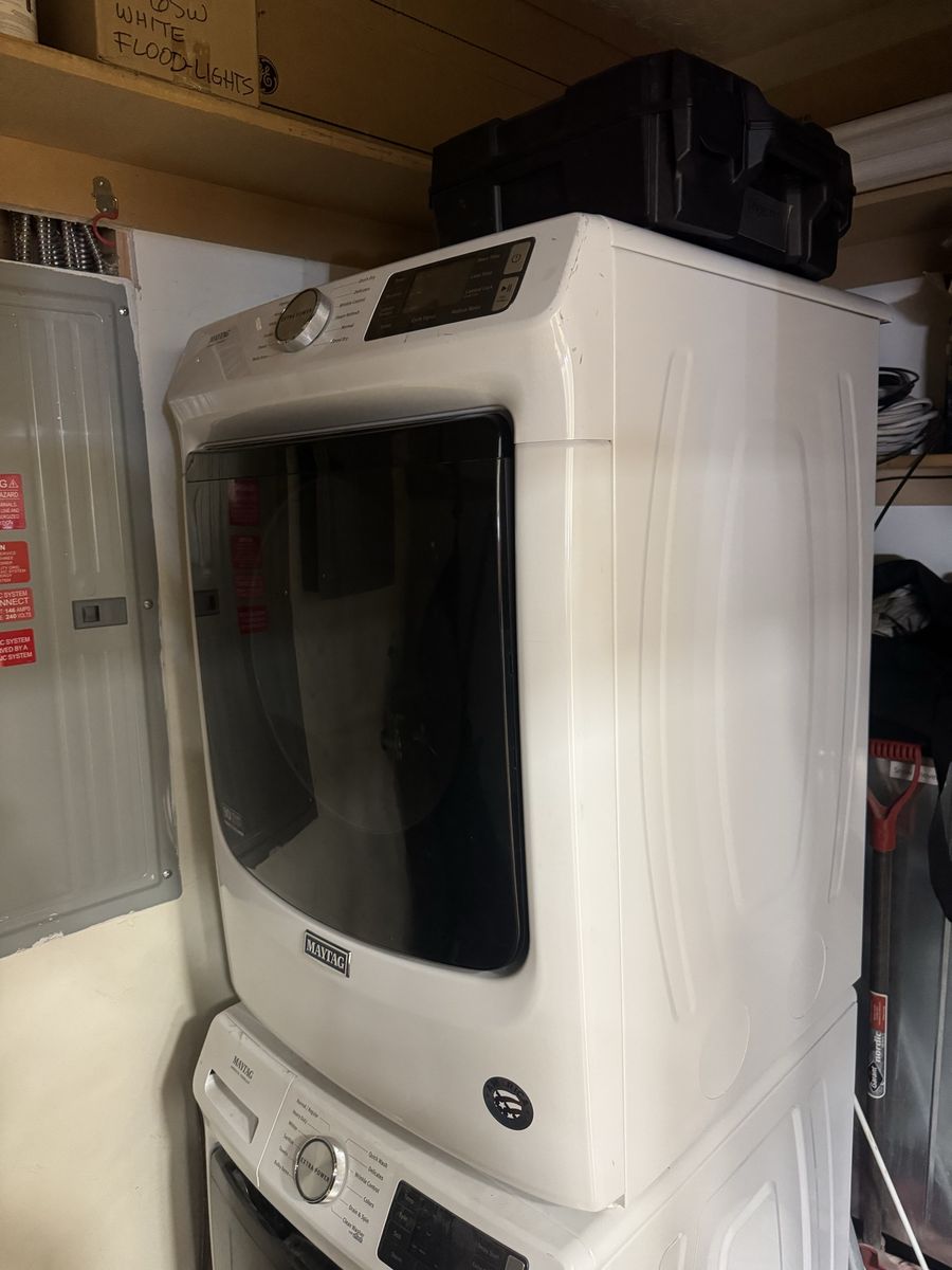 Maytag Front Load Washer and Dryer Set - White
