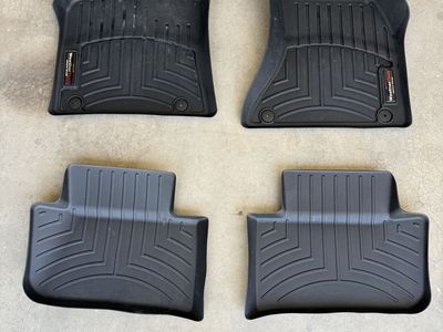 Weather tech floor mats for Porsche macan (2014 to 2018)