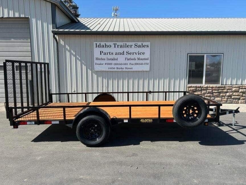 2026 Big Bubba's Trailers 83'x14' 4' Single Axle Utility Trailer - Package 4