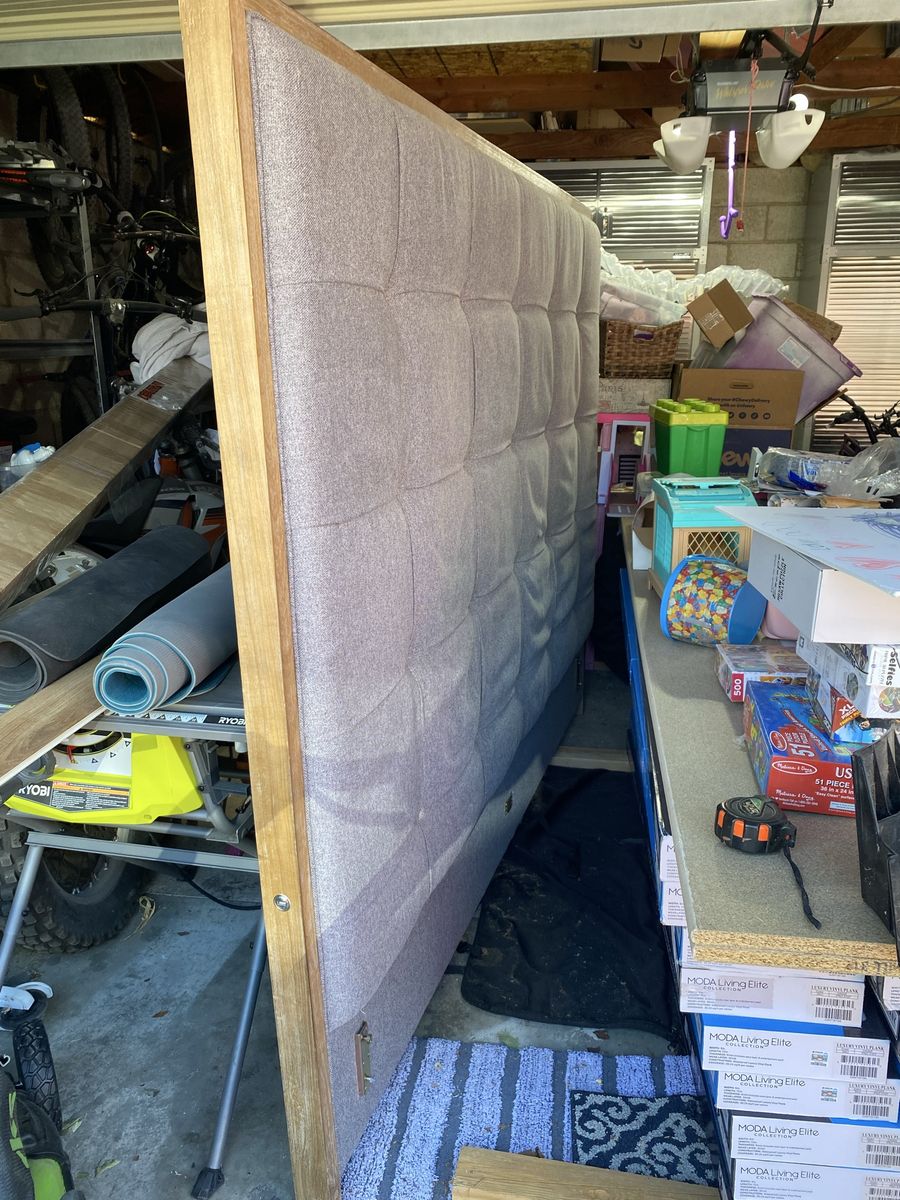Abbyson King Headboard and frame 