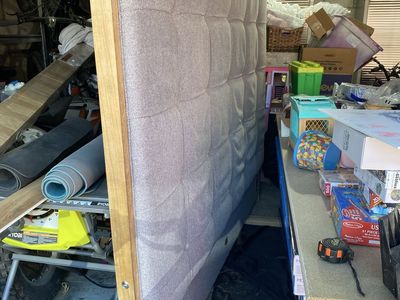 Abbyson King Headboard and frame