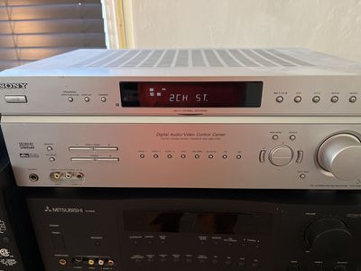 Sony 6.1 Av Receiver With Sony Ssmf 500H Speekers