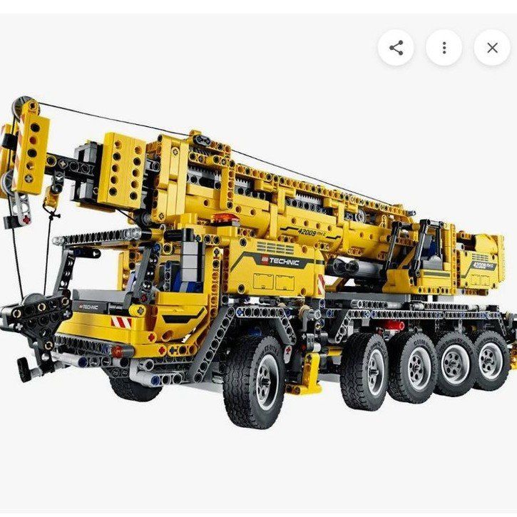 LEGO Technic Mobile Crane MK II Building Set 42009 - Complete with Power Functions