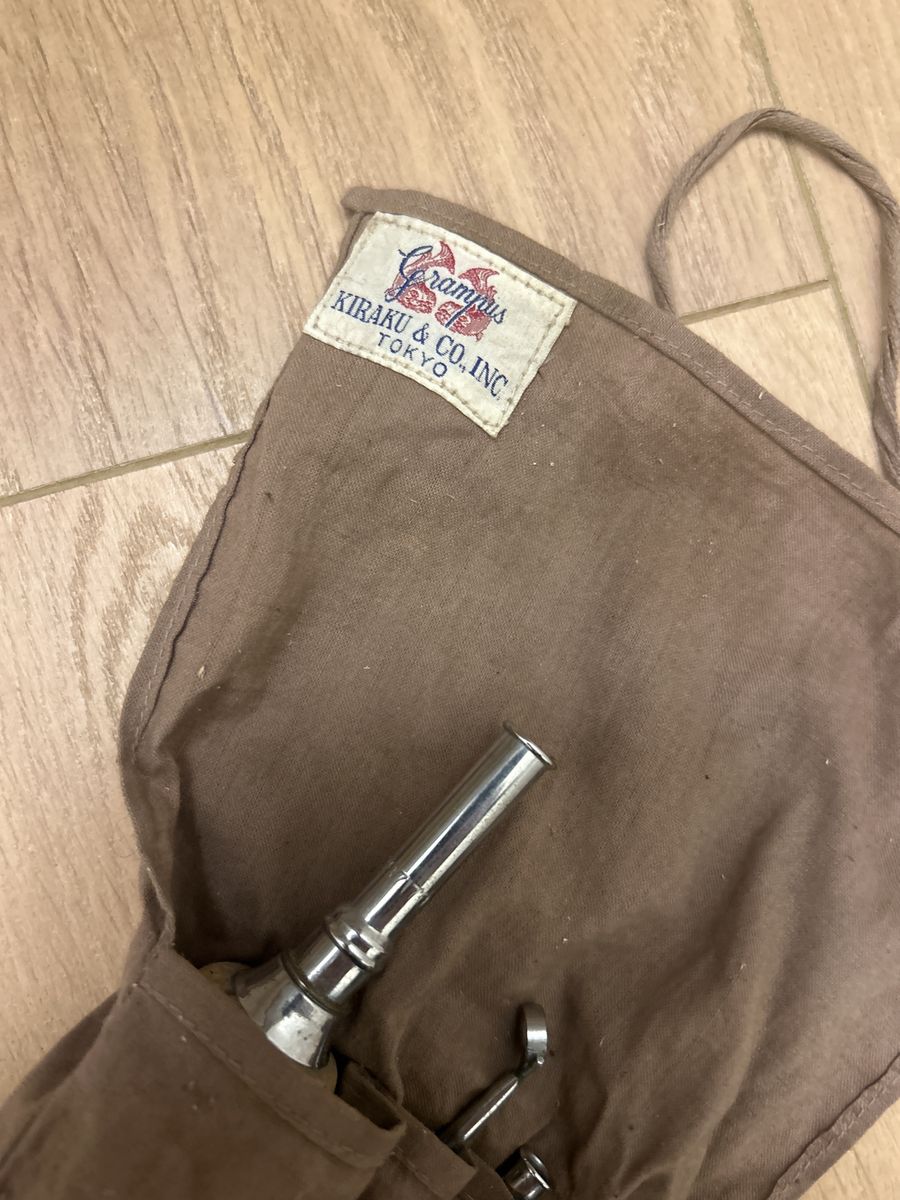 Vintage Grampus KIRAKU & CO. Inc. Tokyo Fishing Rod in Canvas Case