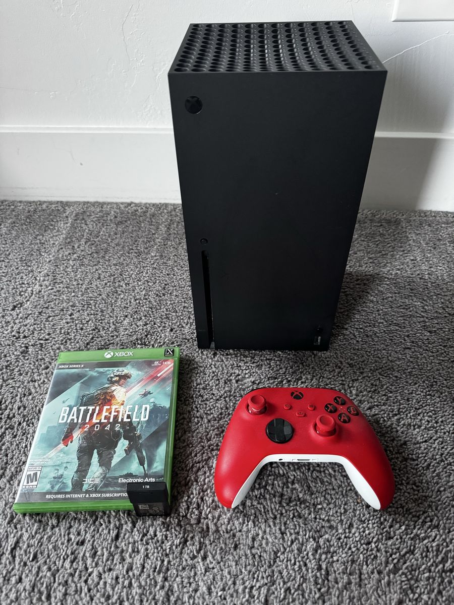XBOX SERIES X 1TB 2020+1TB EXPANSION CARD+CONTROLLER+ GAME
