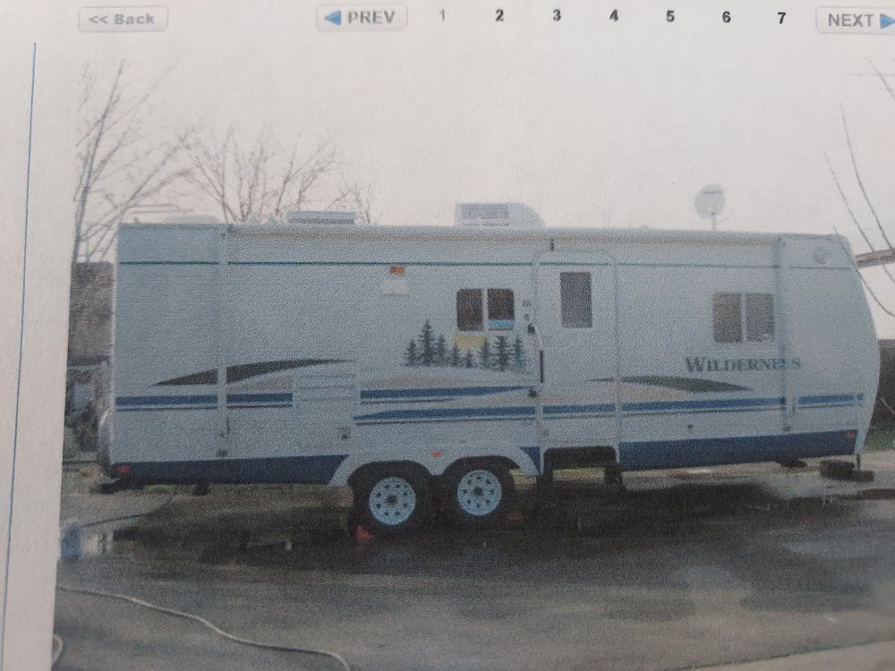 2007 wilderness Travel Trailer 270FQS