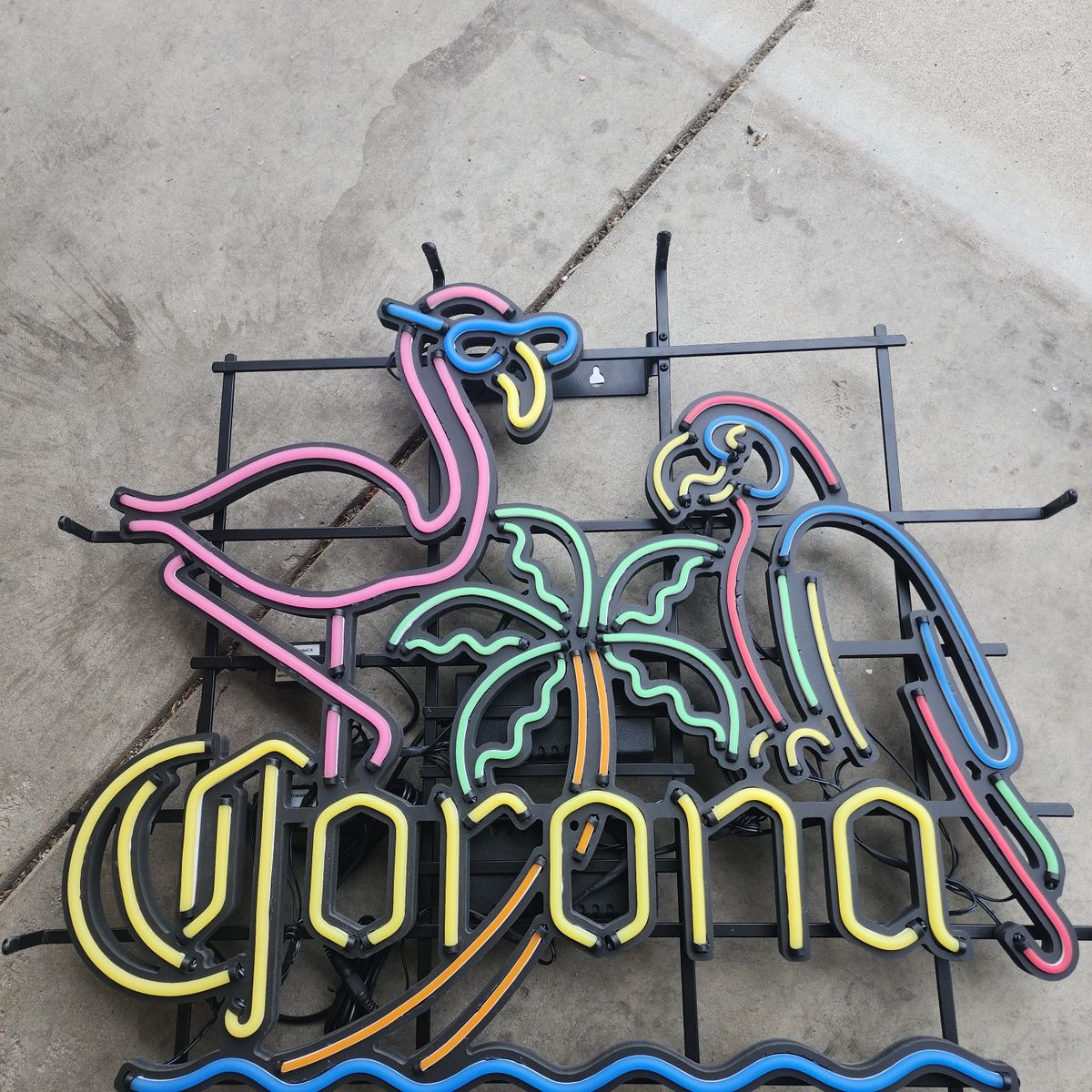 LED neon corona sign
