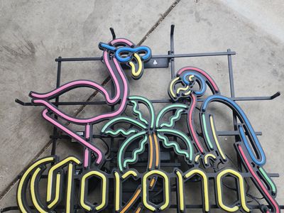 LED neon corona sign
