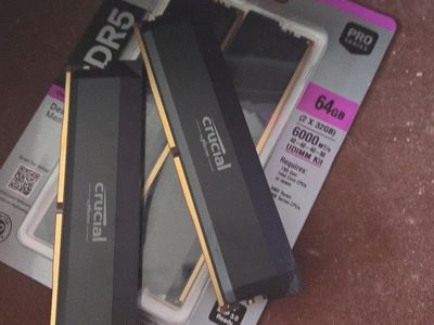 Crucial Pro 64GB (2 x 32GB) DDR5 6000