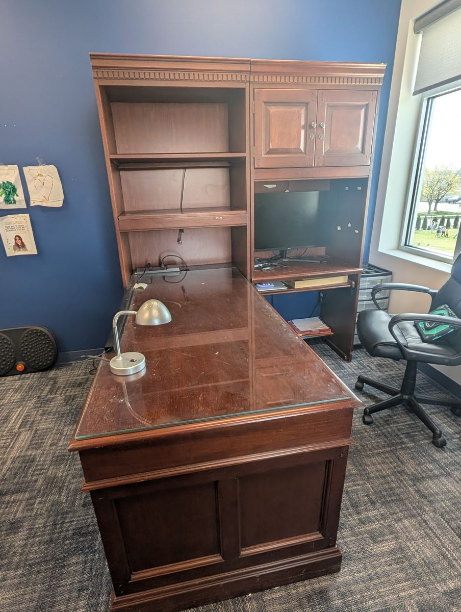 Large Desk From School