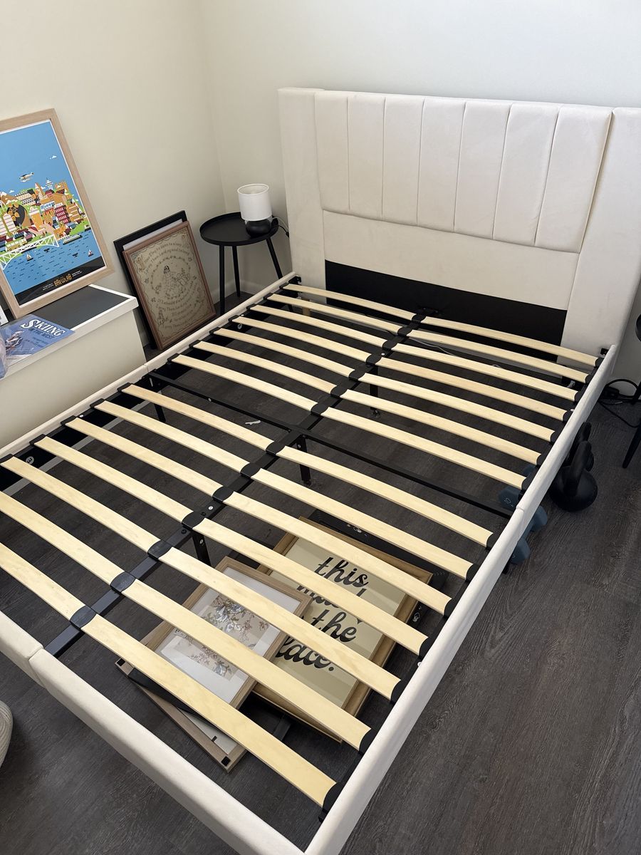 Queen bed frame