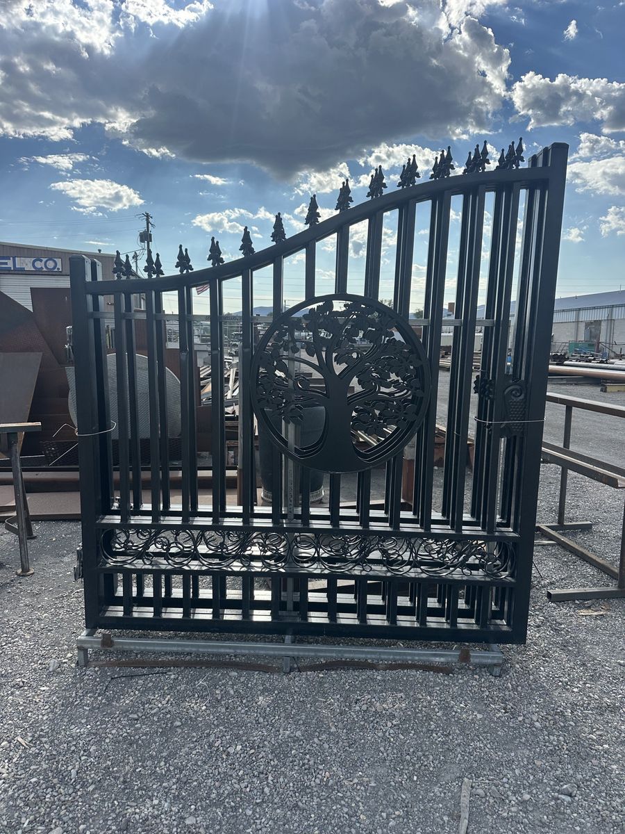 2- 14’ Wrought Iron Gates