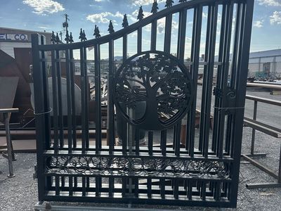 2- 14’ Wrought Iron Gates